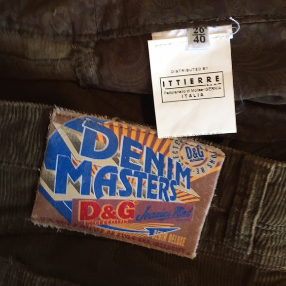 Dolce & Gabbana Corduroy Zip Down Skirt - Picture 6 of 8